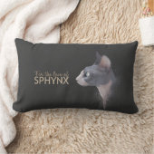 SPHYNXの枕の愛のため ランバークッション (ブランケット)