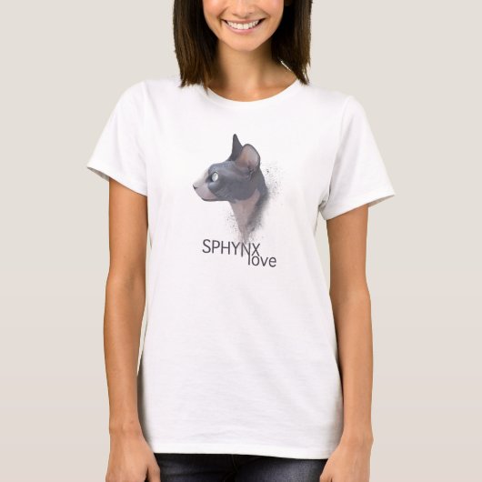 Sphynx愛 Tシャツ (正面)