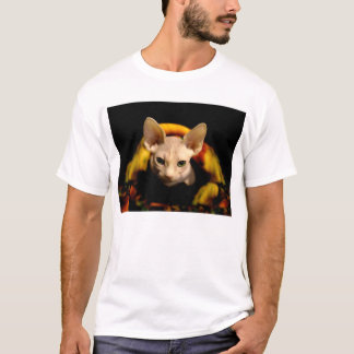 Sphynx毛のない猫のTシャツ Tシャツ