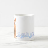 Sphynx猫のコーヒー・マグ コーヒーマグカップ (中央)