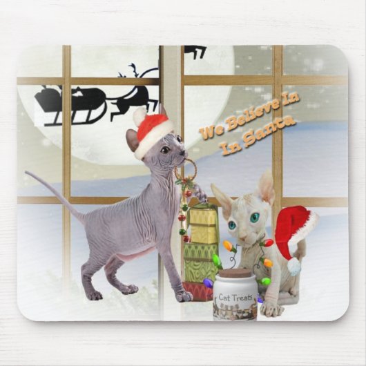 Sphynx猫のマウスパッド マウスパッド (正面)