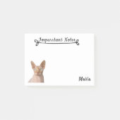 Sphynx猫 ポストイット (正面)