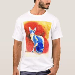 Sphynx猫#1メンズワイシャツ Tシャツ
