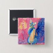 Sphynx猫#2ボタン 缶バッジ (正面&裏面)