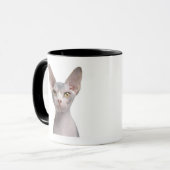 Sphynx (7か月古い) マグカップ (正面左)