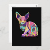 Sphynx Catの女性と男性への贈り物 ポストカード (正面/裏面)