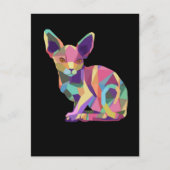 Sphynx Catの女性と男性への贈り物 ポストカード (正面)