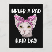 Sphynx Catの女性と男性への贈り物 ポストカード (正面)