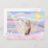 Sphynx Cat 1 – クラウド ポストカード (正面/裏面)