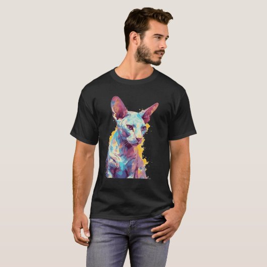 Sphynx Cat 1 Tシャツ (正面フル)
