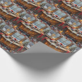 Sphynx Cat Christmas Luxury Bath Holiday ラッピングペーパー (角)