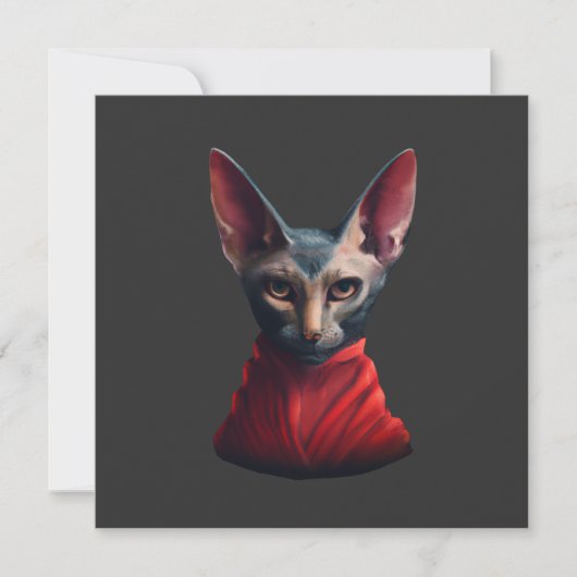 Sphynx Cat - Half Cat, Half Devil, Master Sphynx # (正面)