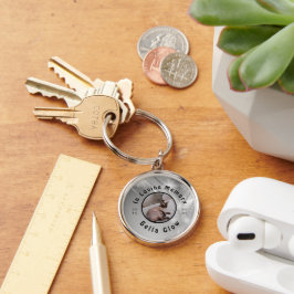 Sphynx Cat Memorial Silver Remembrance Art キーホルダー