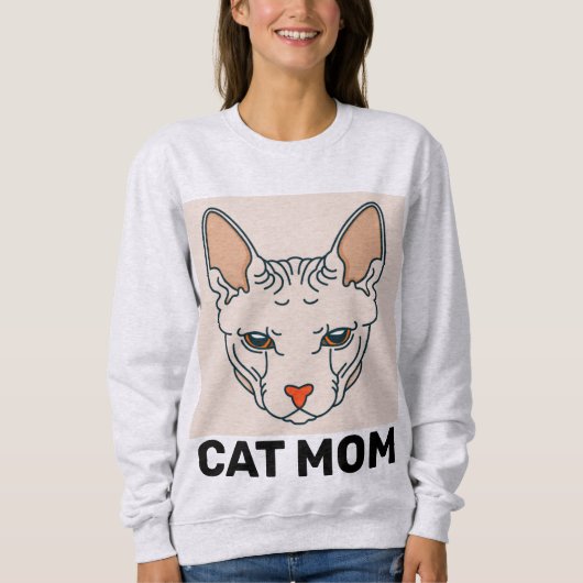 SPHYNX CAT MOM Tシャツ (正面)