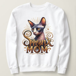 Sphynx Cat Mom Women's Sweatshirt スウェットシャツ
