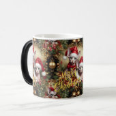 Sphynx Cat Mugフォトパーソナライズされた魔法モーフィング モーフィングマグカップ (正面左)