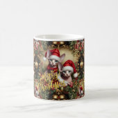 Sphynx Cat Mugフォトパーソナライズされた魔法モーフィング モーフィングマグカップ (中央)