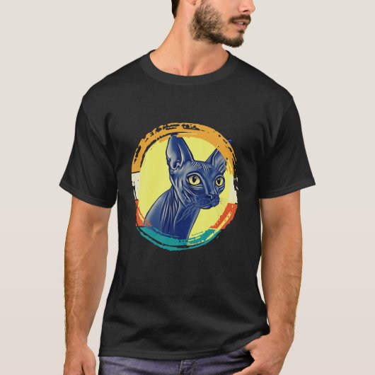 Sphynx Cat Tシャツ (正面)