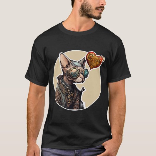 Sphynx Cat Tシャツ (正面)