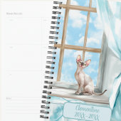 Sphynx Cat Undated Appointment Book Diary プランナー手帳