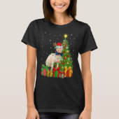 Sphynx Cat   Xmas Lights Santa Sphynx Cat Christma Tシャツ (正面)