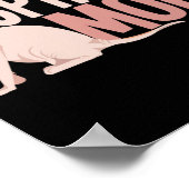 Sphynx Mom Cat Sphinx Hairless Cat Owner ポスター (角)