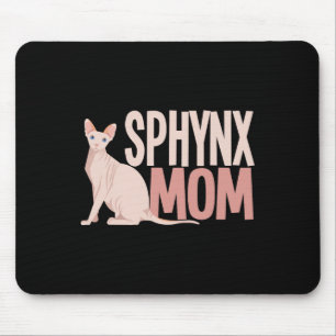 Sphynx Mom Cat Sphinx Hairless Cat Owner マウスパッド
