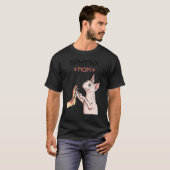 Sphynx Mom Cat Sphinx Hairless Cat Owner Tシャツ (正面フル)