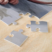 Sphynx Orchid Botanical Art ジグソーパズル (側面)