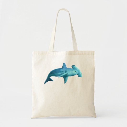 Sphyrna Hammerhead Shark TシャツTシャツティー トートバッグ (正面)