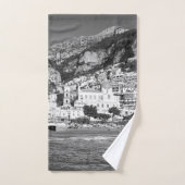 Spiaggia di Positano Marina Grande 1 - BW バスタオルセット (ハンドタオル)