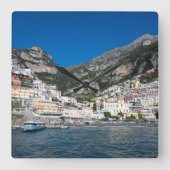 Spiaggia di Positano Marina Grande 2 スクエア壁時計 (正面)