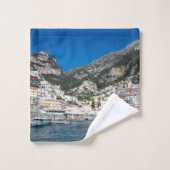 Spiaggia di Positano Marina Grande 2 バスタオルセット (ウォッシュタオル)