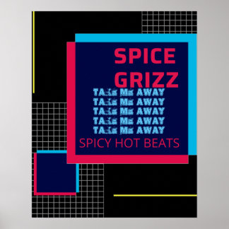 SPICE GRIZZグリッドビュー ポスター