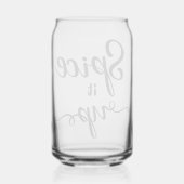 Spice it up can  ガラス缶 (裏面)