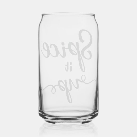 Spice it up can  ガラス缶 (裏面)