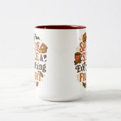 Spice, Slice, & Everything Fright | Halloween  ツートーンマグカップ (中央)