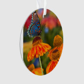 Spicebushのアゲハチョウ、Papilioのtroilus オーナメント (正面)