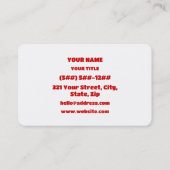 SPICY 名刺 (裏面)