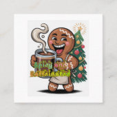 Spicy and Caffeinated スクエア名刺 (正面)