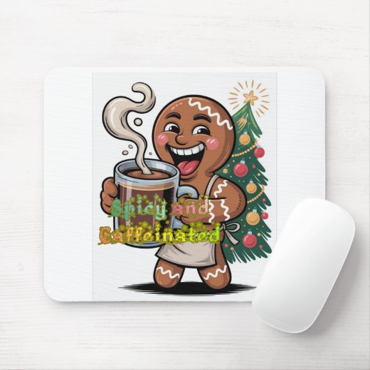 Spicy and Caffeinated マウスパッド (マウス)