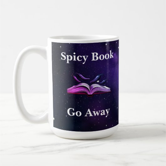 Spicy Book Mug コーヒーマグカップ (左)
