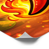 Spicy Mama - Hot Stuff - Foodie Fiends ポスター (角)