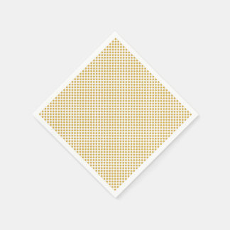 Spicy Mustard Polka Dots スタンダードカクテルナプキン