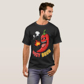 Spicy Pepper Bruh Hot Chili Hilarious Mexican Tシャツ (正面フル)