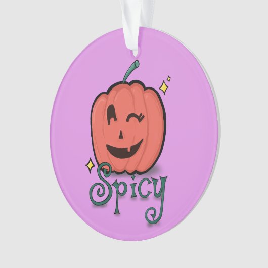 Spicy Pumpkin Spice オーナメント (正面)