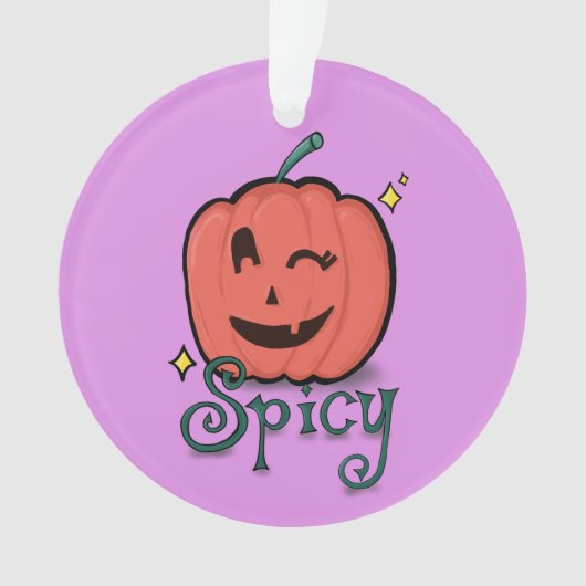 Spicy Pumpkin Spice オーナメント (正面)