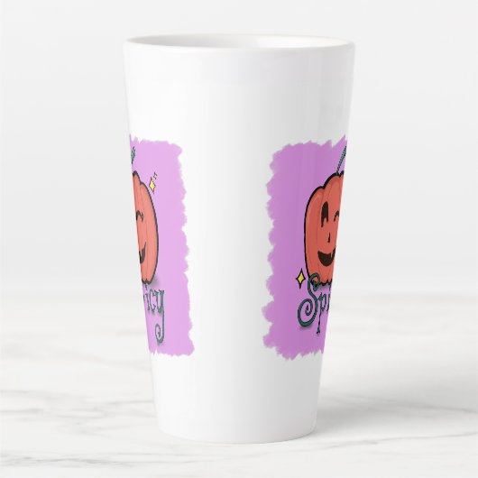 Spicy Pumpkin Spice カフェラテマグ (正面)