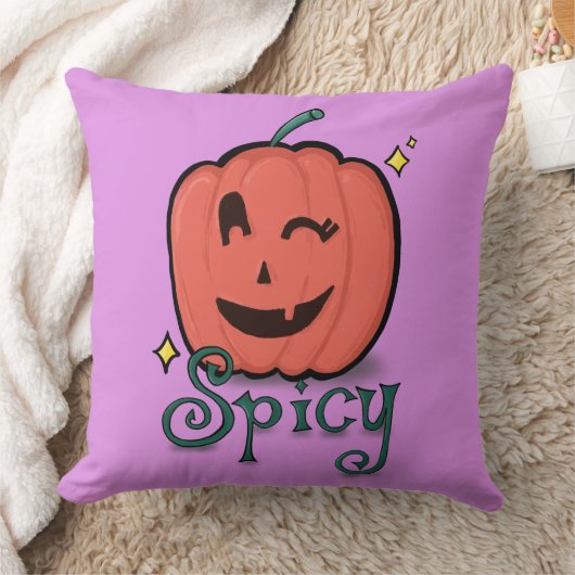 Spicy Pumpkin Spice クッション (ブランケット)