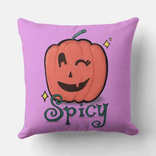 Spicy Pumpkin Spice クッション (裏面)